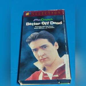 Better Off Dead VHS  Featuring John Cusack Savage Steve Holland Dan Schneider